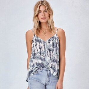 Lovestitch summer tank top Cactus print
